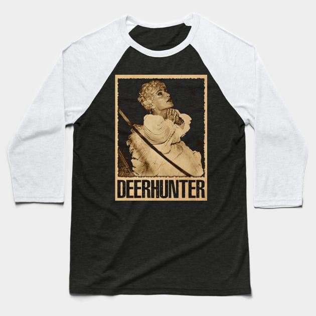 Microcastle Threads Deerhunters Band Tees Craft Indie Elegance Baseball T-Shirt by Femme Fantastique